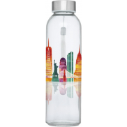 Bidon szklany Bodhi o pojemności 500 ml, niebieski