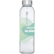 Bidon szklany Bodhi o pojemności 500 ml, czarny