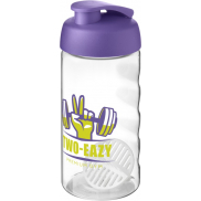 Shaker H2O Active Bop o pojemności 500ml, fioletowy, biały