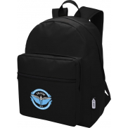 Retrend plecak z tworzywa RPET, czarny