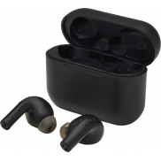 Automatycznie parujące się prawidziwie bezprzewodowe słuchawki douszne Braavos 2, czarny