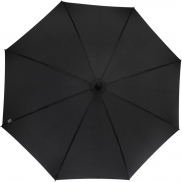 Fontana parasol z funkcją automatycznego otwierania, w optyce karbonowej i z przekrzywioną rączką o wymiarach 23', czarny