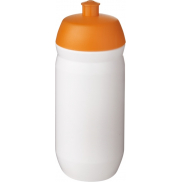 Bidon HydroFlex™o pojemności 500 ml, pomarańczowy, biały