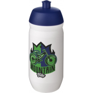 Bidon HydroFlex™o pojemności 500 ml, niebieski, biały