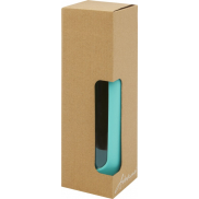 Tidan Butelka z borokrzemianowego szkła o pojemności 600 ml z silikonowym uchwytem, zielony