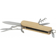 7-funkcyjny drewniany scyzoryk Richard, piasek pustyni