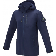 Kai lekka cyrkularna kurtka uniseks z recyklingu z certyfikatem GRS, s, niebieski