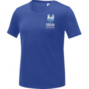 Kratos damska luźna koszulka z krótkim rękawkiem, xxl, niebieski