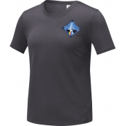 Kratos damska luźna koszulka z krótkim rękawkiem, l, szary