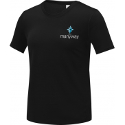 Kratos damska luźna koszulka z krótkim rękawkiem, s, czarny