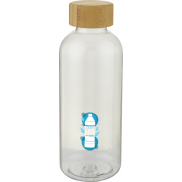 Bidon Ziggs o pojemności 650 ml z plastiku z recyklingu, biały