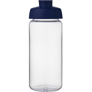 Bidon H2O Active® Octave Tritan™ o pojemności 600 ml, biały, niebieski