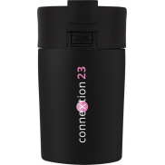 Kubek Jetta izolowany próżniowo i powlekany miedzią o pojemności 180 ml, czarny