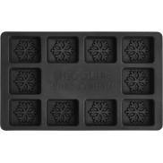 Personalizowana tacka do kostek lodu Chill, czarny