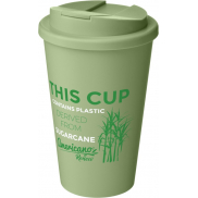 Izolowany kubek Americano® Renew o pojemności 350 ml z odporną na rozlanie pokrywką, zielony