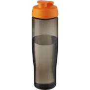 H2O Active® Eco Tempo 700 ml bidon z klapką, pomarańczowy, szary