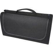 Salvie koc piknikowy z tworzyw sztucznych pochodzących z recyklingu, czarny