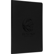 Karst® A5 notatnik w twardej oprawie, czarny