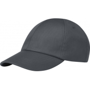 Cerus 6-panelowa luźna czapka z daszkiem, szary