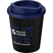 Kubek Americano® Espresso Eco z recyklingu o pojemności 250 ml , czarny, niebieski
