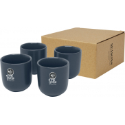 Male 4 sztuki, filiżanka do espresso o pojemności 90 ml , niebieski