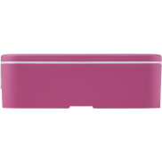 MIYO jednopoziomowe pudełko na lunch , różowy, biały