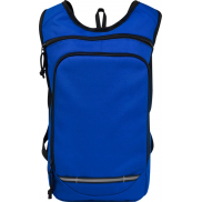 Trails plecak outdorowy, certyfikat GRS, tworzywo RPET, 6,5 l, niebieski