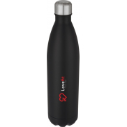 Cove 1 L vacuum insulated stainless steel bottle, czarny