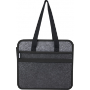 Felta składany filcowy organizer samochodowy z materiałów z recyklingu z certyfikatem GRS, szary