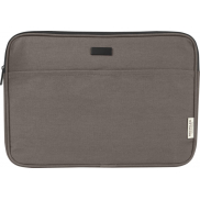 Joey 14-calowe etui na laptopa z płótna z recyklingu z certyfikatem GRS, o pojemności 2 l, szary