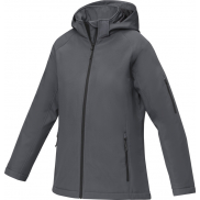 Notus damska ocieplana kurtka softshell, xl, szary