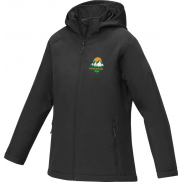 Notus damska ocieplana kurtka softshell, xxl, czarny