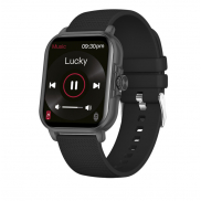 Kolorowy monitor aktywności Prixton AT803 z termometrem, czarny