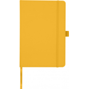 Thalaasa notatnik w twardej oprawie z plastiku pochodzącego z oceanów, żółty