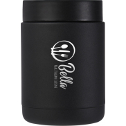 Doveron pojemnik śniadaniowy ze stali nierdzewnej z recyklingu o pojemności 500 ml , czarny