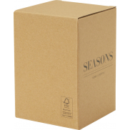 Boley szklany pojemnik na żywność o pojemności 550 ml, piasek pustyni, biały