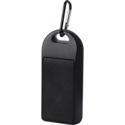 Omni głośnik Bluetooth® IPX4 o mocy 3 W z tworzyw sztucznych pochodzących z recyklingu z certyfikatem RCS, czarny