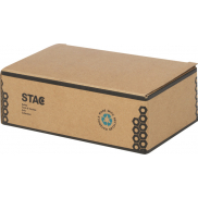 Octo zestaw śrubokrętów 8-w-1 z tworzyw sztucznych pochodzących z recyklingu z certyfikatem RCS z latarką, żółty