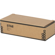 Helios latarka solarna z dynamem i karabińczykiem wykonana z tworzyw sztucznych pochodzących z recyklingu, zielony