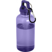 Oregon butelka na wodę o pojemności 400 ml z karabińczykiem wykonana z tworzyw sztucznych pochodzących z recyklingu z certyfi, f