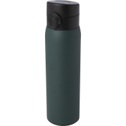 Sika izolowany termos o pojemności 450 ml wykonany ze stali nierdzewnej pochodzącej z recyklingu z certyfikatem RCS, zielony