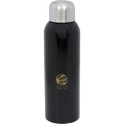 Guzzle butelka na wodę o pojemności 820 ml wykonana ze stali nierdzewnej z certyfikatem RCS, czarny