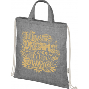 Pheebs plecak ściągany sznurkiem, czarny