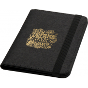 Ross etui na paszport RPET RFID wykonane z materiałów z recyklingu z certyfikatem GRS, szary