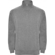 Aneto bluza rozpinany pod szyją na suwak, 3xl, szary