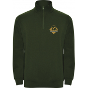 Aneto bluza rozpinany pod szyją na suwak, l, zielony