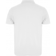 Austral koszulka polo unisex z krótkim rękawem, l, biały
