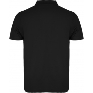 Austral koszulka polo unisex z krótkim rękawem, 2xl, czarny