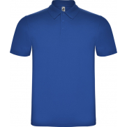 Austral koszulka polo unisex z krótkim rękawem, m, niebieski
