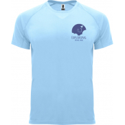 Bahrain sportowa koszulka męska z krótkim rękawem, s, niebieski